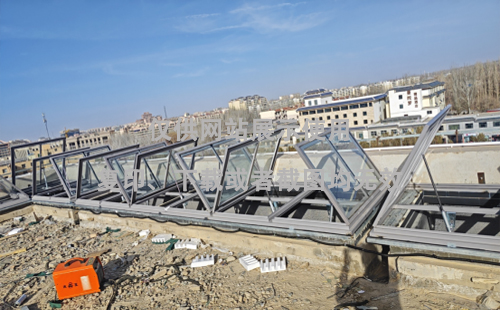 敦煌博物馆青河排烟天窗