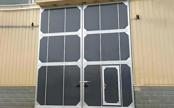 青河工业厂房门