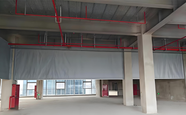 青河防火布挡烟垂壁