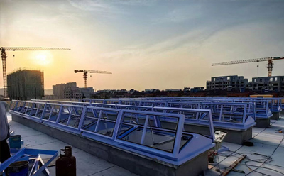 消防青河排烟窗开启角度