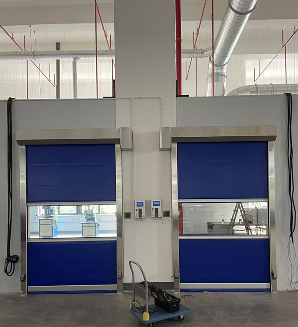 青河快速青河卷帘门助力食品加工车间环境升级