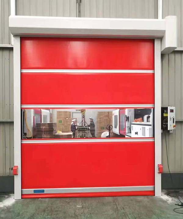 青河快速青河卷帘门提升电子制造厂房分区管理效率